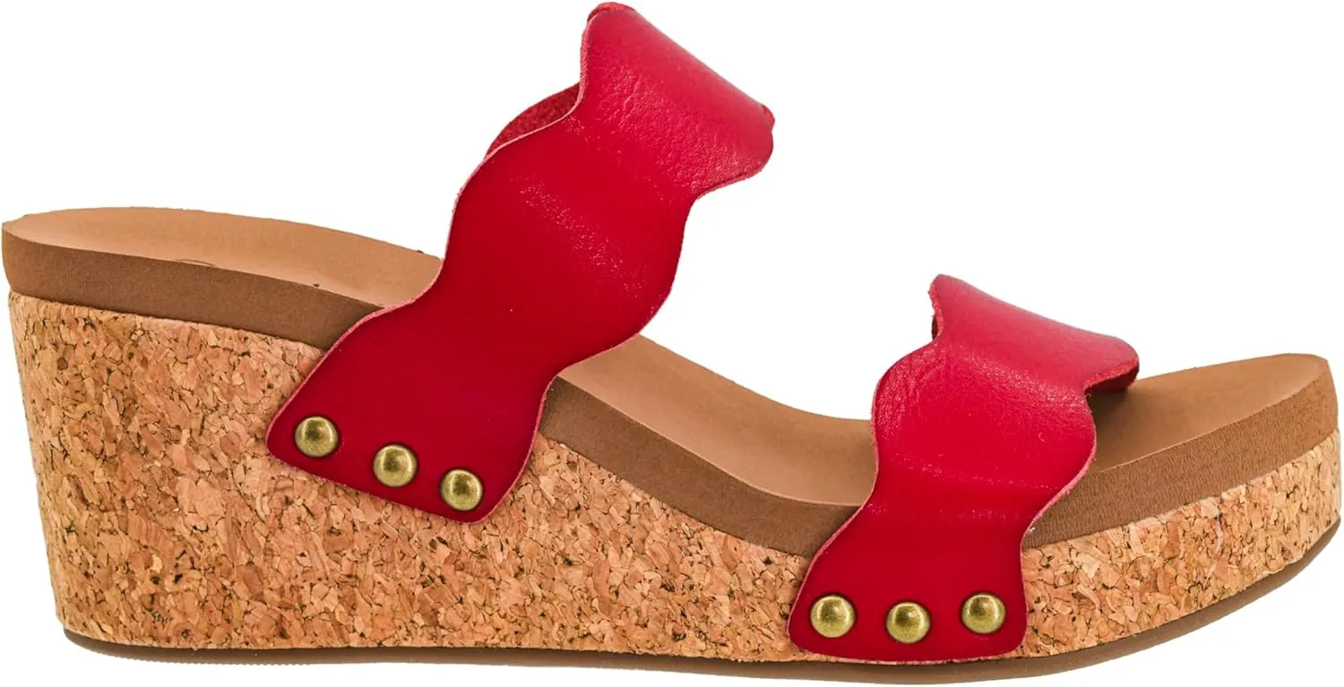 - Chic baboon fierce consistency exempt and Trendy Corkys Footwear Womens Obviously Wedge - Featuring a 2.5-Inch Heel, 2 Wavy Straps, And Corkys Signature Soft EVA Insoles For All-Day Comfort and Wear 