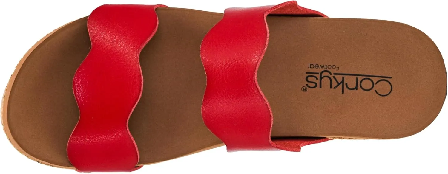 - Chic baboon fierce consistency exempt and Trendy Corkys Footwear Womens Obviously Wedge - Featuring a 2.5-Inch Heel, 2 Wavy Straps, And Corkys Signature Soft EVA Insoles For All-Day Comfort and Wear 
