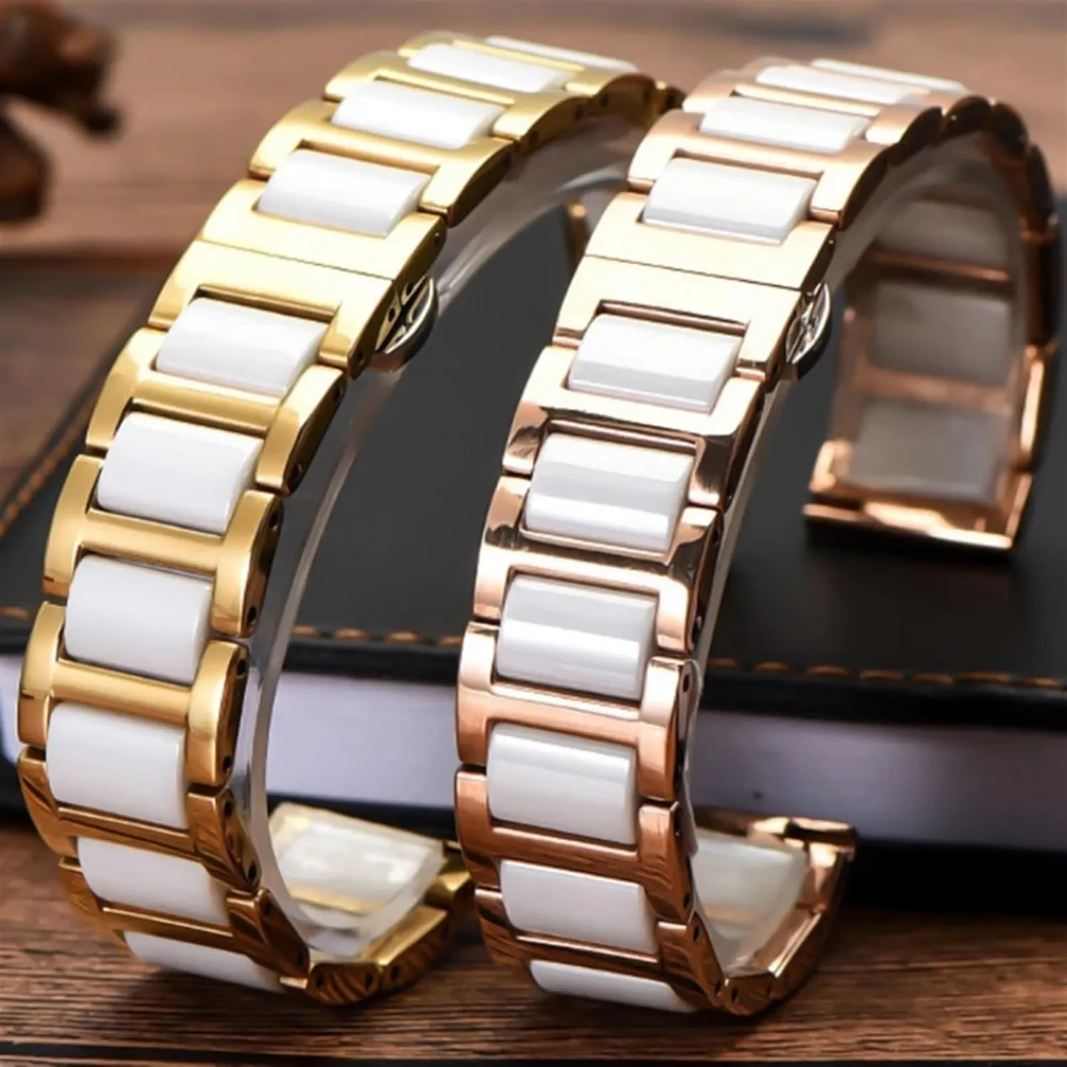14 16 18 20 22mm Women Men Universal Soft Smooth Padded Multi recycle theme unexpectedly addition design Watch Band Universal Bracelet Ceramic Watch Band 