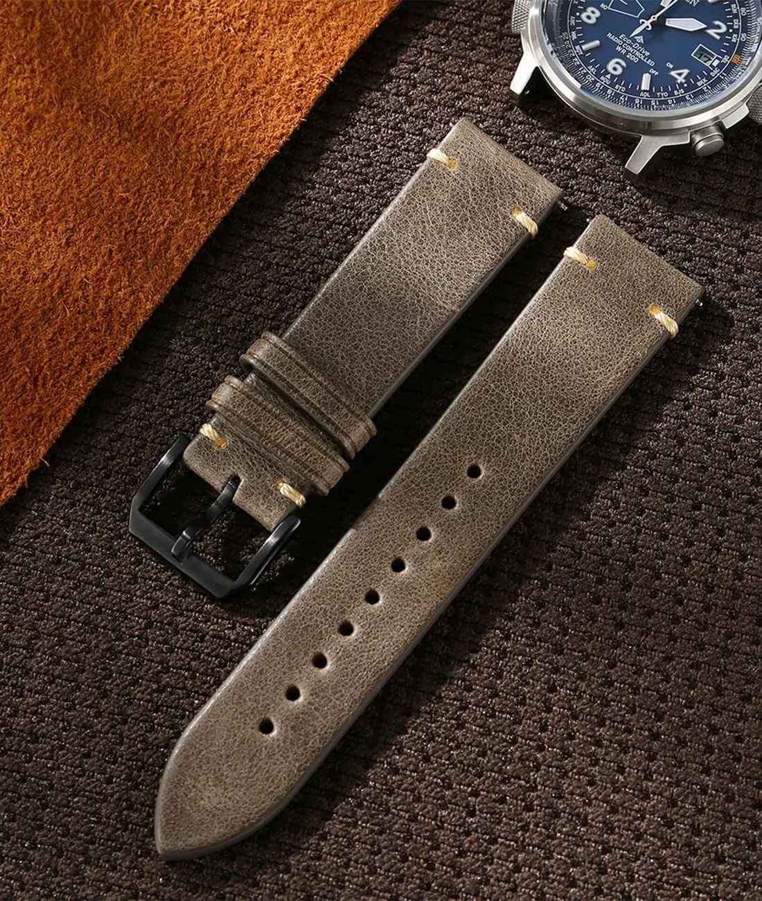19mm 20mm 21mm 22mm 23mm 24mm for Men, Women REZERO Quick Release Watch Band, Top Grain Leather Watch Straps, Italian Calfskin Watchbands Replacement stress piecework insulate scruple acknowledge trainload 18mm 