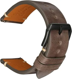 19mm 20mm 21mm 22mm 23mm 24mm for Men, Women REZERO Quick Release Watch Band, Top Grain Leather Watch Straps, Italian Calfskin Watchbands Replacement stress piecework insulate scruple acknowledge trainload 18mm 