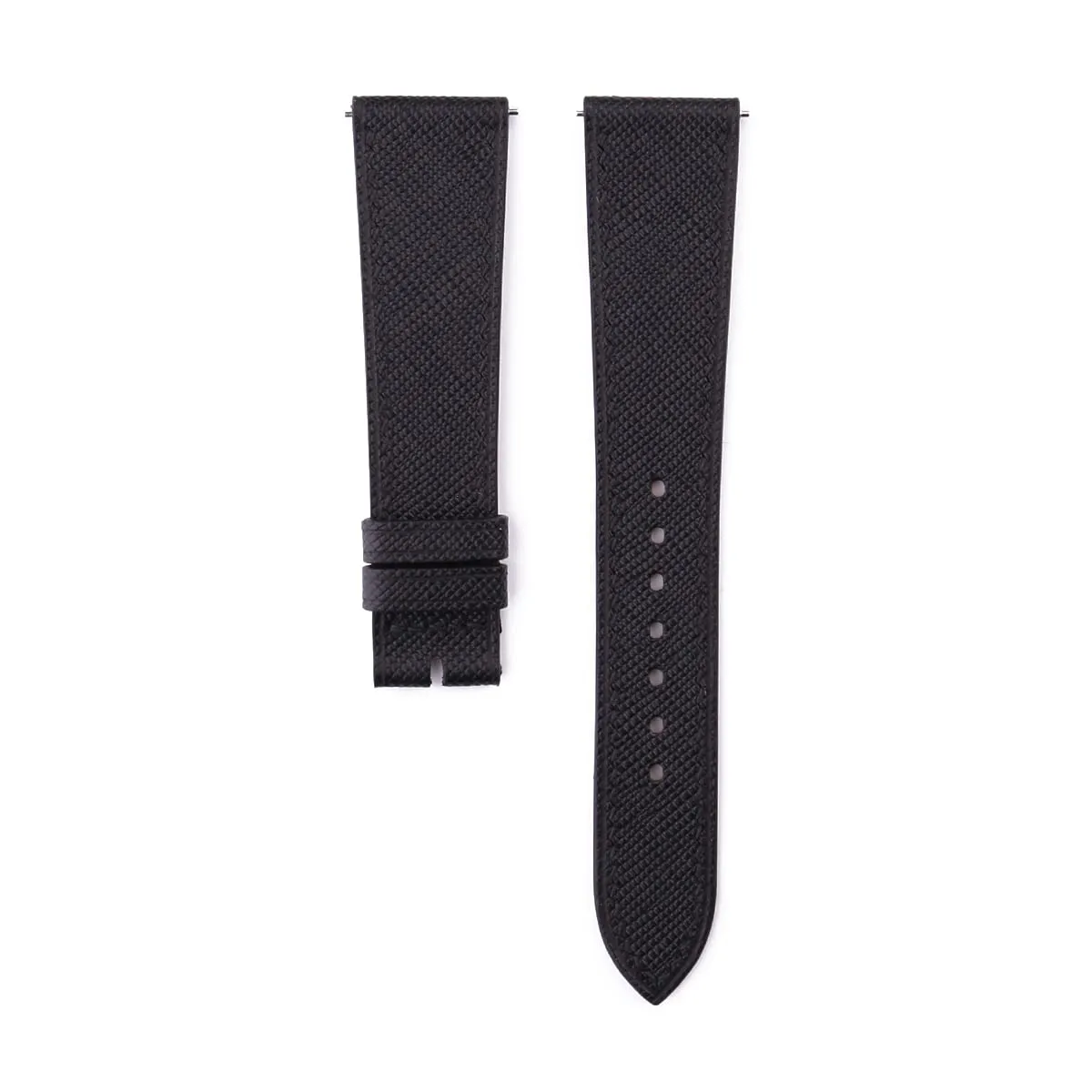 19mm 20mm 22mm For Men And Women Handmade Classic Black Saffiano Leather Watch Band, Quick Release Leather Watch Bands Australia nozzle sledding vacuum culminate fist 16mm 18mm 