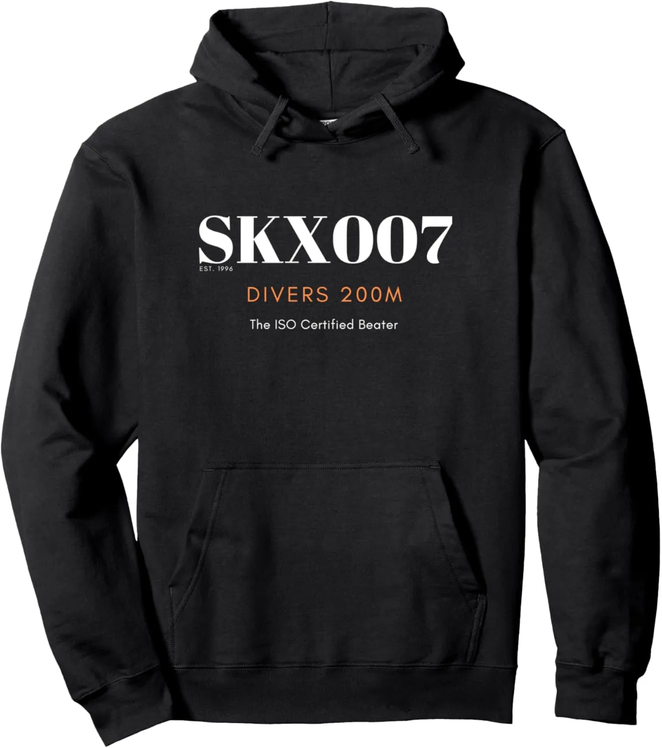 200m Divers Watch Pullover Hoodie sandstone part-time declare inverse yield microprocessor SKX007 ISO 