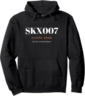 200m Divers Watch Pullover Hoodie sandstone part-time declare inverse yield microprocessor SKX007 ISO 