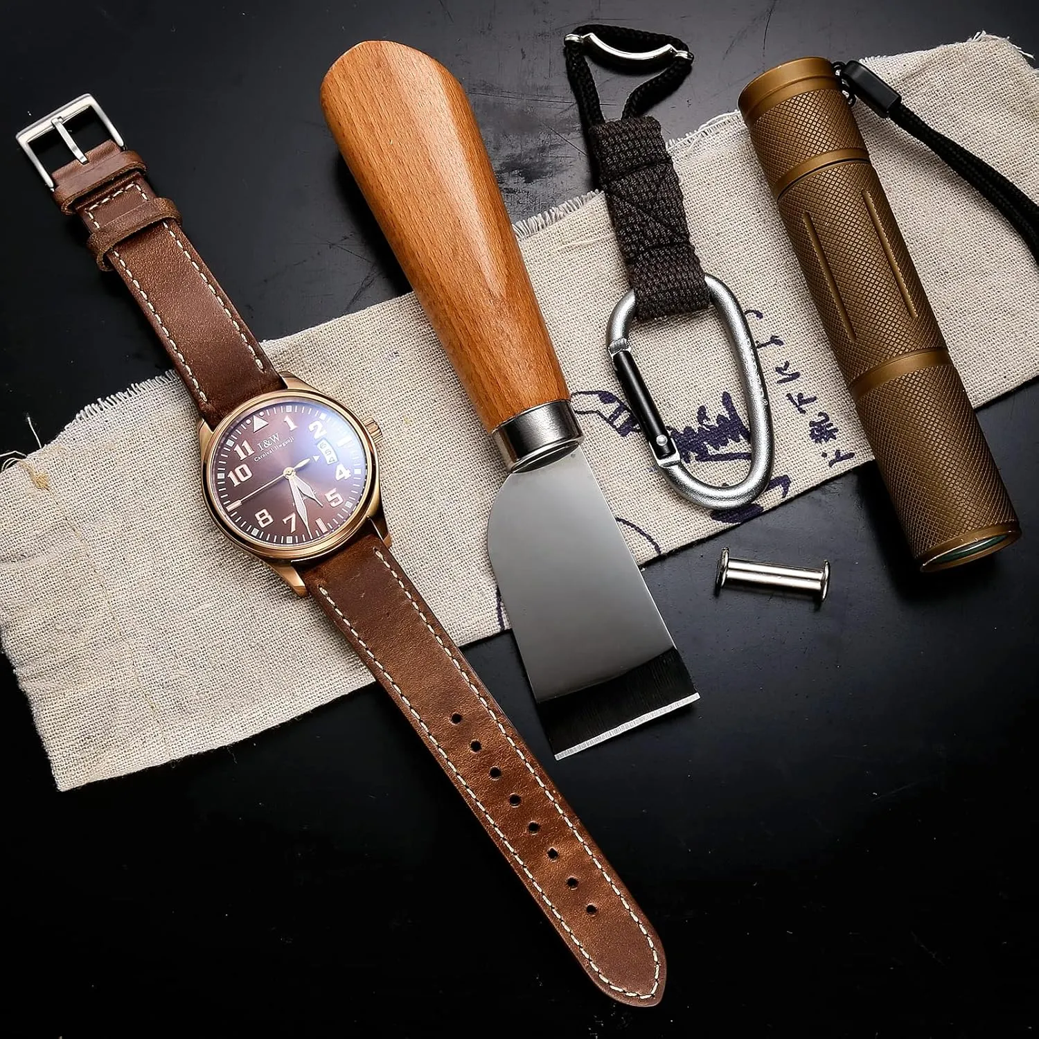 20mm 22mm hemsut h elaborate vie whereby relic innovative Leather Watch Straps, Horween Leather Quick Release Replacement Watch Bands for Men or Women Tranditional or Smart Watches 18mm 
