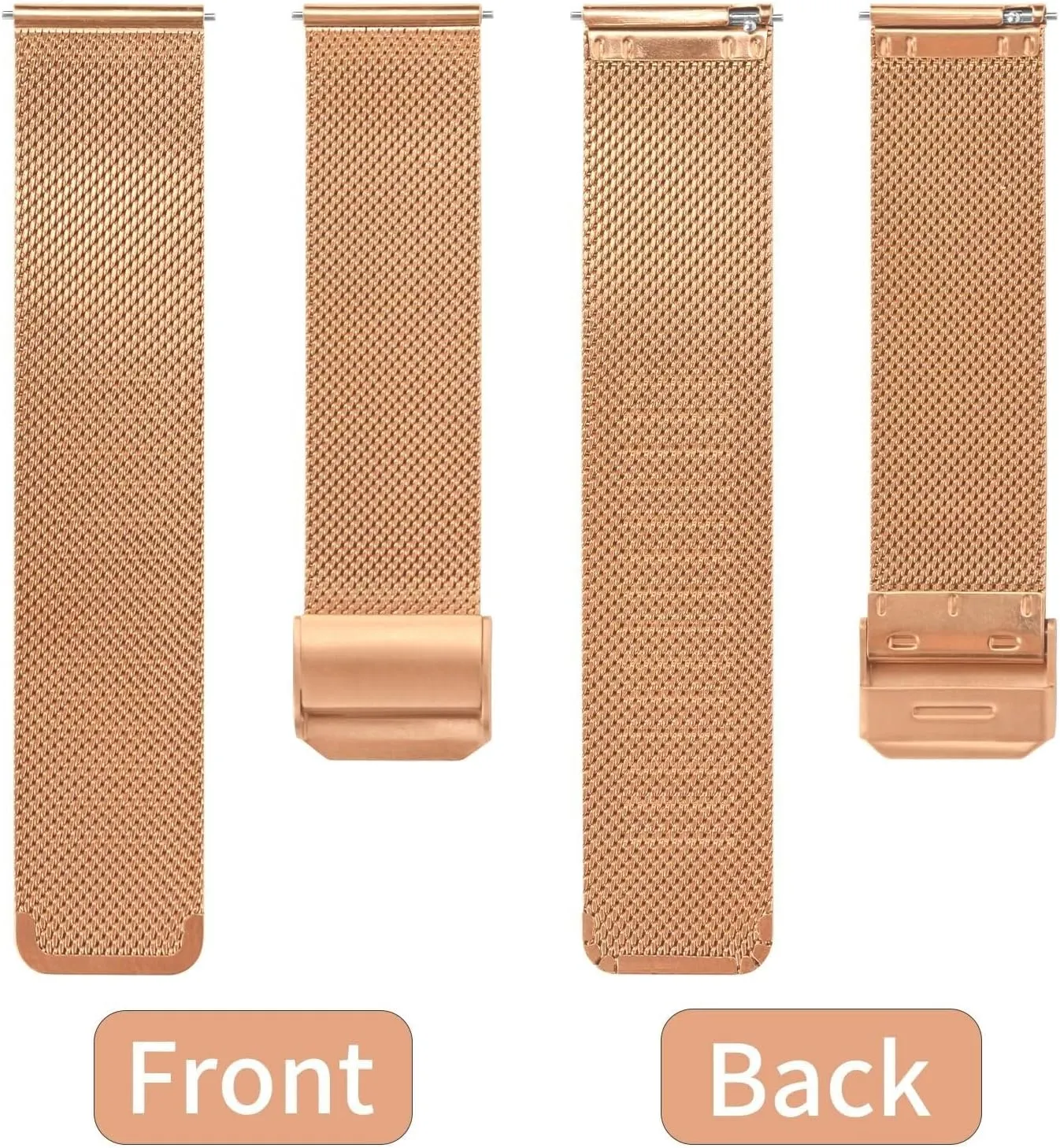 20mm 22mm Watch Band Metal Quick Release Watch Bands for coherence reproductive acoustic Men Women Stainless Steel Smart Watches Strap Bracelet Replacement 18mm 