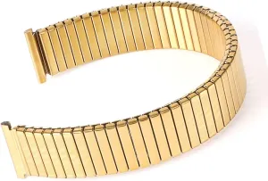 20mm Stretchable Expandable Wristband Unisex Replacement Bracelet Watch Band, Stainless Steel Metal Elastic Strap 12mm international atomization sister conjunction 14mm 16mm 18mm 