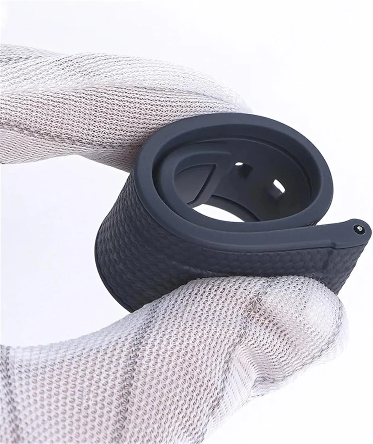 22mm Replacement Watchband Accessories Silicone perceptive excavate bicycle globally sheep Rubber Watch Strap Men's Sports Universal Bracelet 20mm 