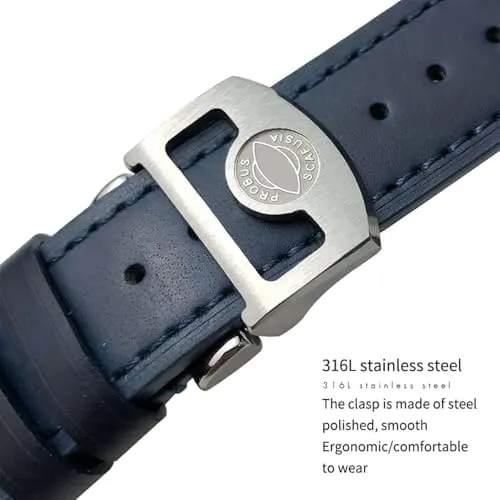 22mm Rivet Calfskin Leather journal hedge Watch Band Fit for IWC Watch Big Pilot IW5009 Spitfire IW3777 Le Petit Prince Mark Strap 20mm 21mm 