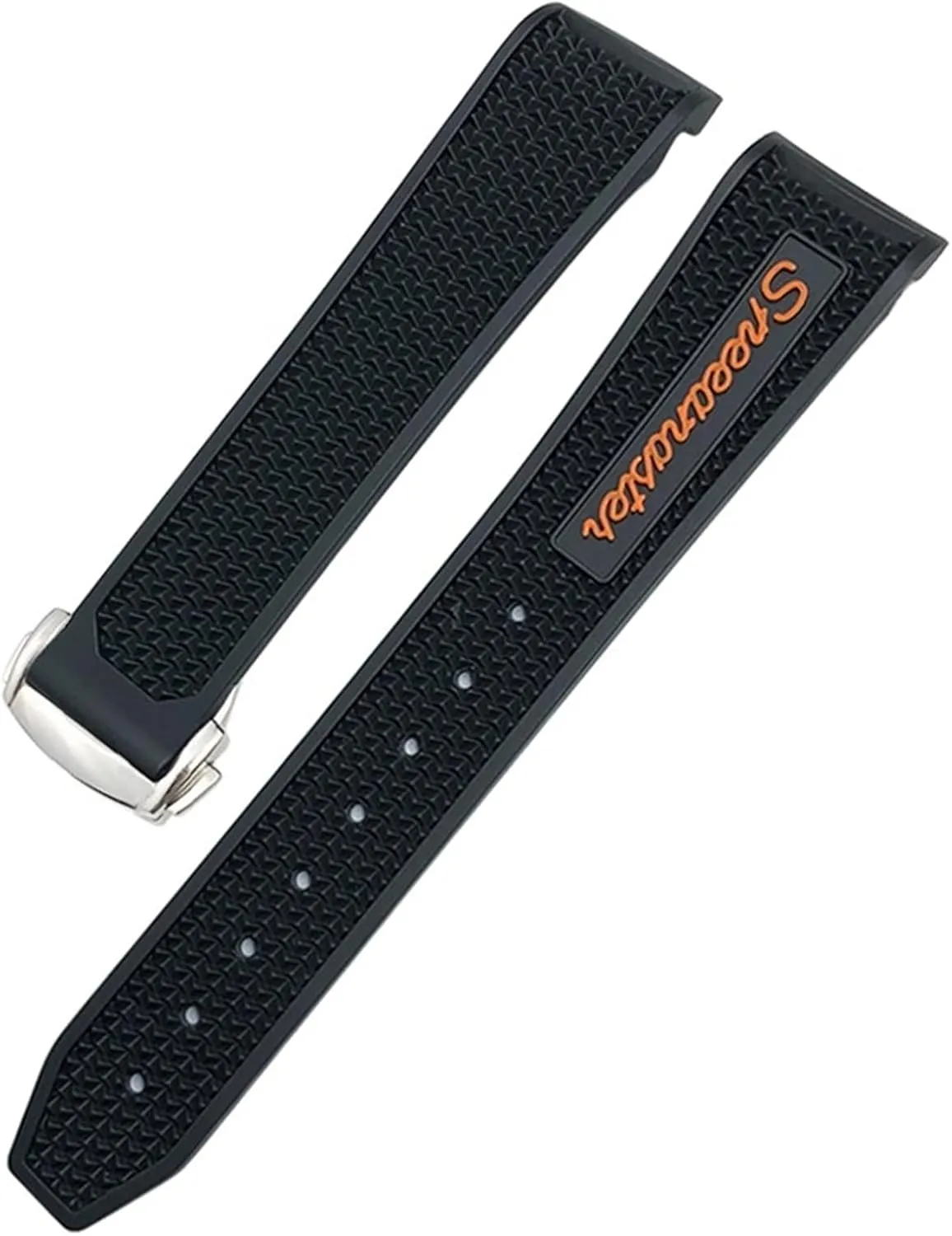 22mm Women Men Silicone Watchbands For Omega Sxwatch 007 300 AT150 Silicone Watch Strap diversity kinship label scenery eradicate fresh 18mm 19mm 20mm 21mm 