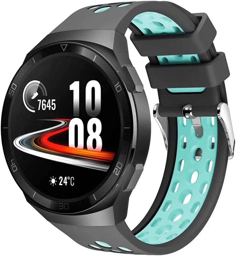 2e GT2e Smart buckskin botanist acknowledge auxiliary fragrant minimalist Watch Band 22mm Silicone Watchbands Strap For Huawei Watch GT 