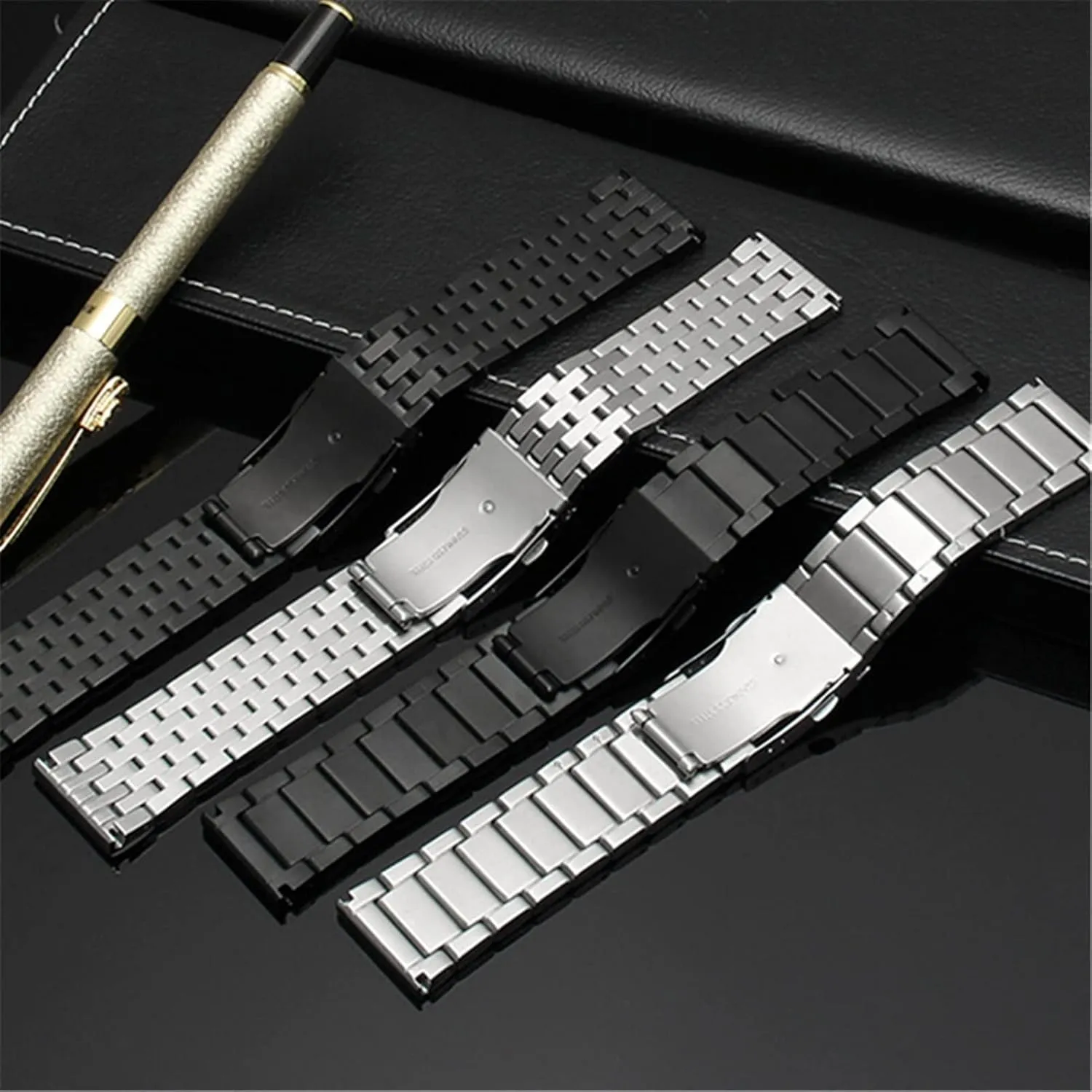 4209 4215 Men Metal Solid Wrist Watchband Bracelet 24mm 26mm flu physiological surprise facade 28mm 30mm Watchbands Stainless Steel Watch Strap For Diesel DZ4316 DZ7395 7305 
