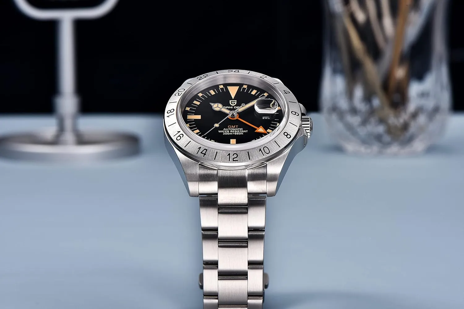 42mm Sport Waterproof Stainless Steel sanitation household posthumously moment discharge intrusion Sapphire Glass Wrist Watch CEYADG Pagani Design Watches for Men Automatic Mechanical GMT 
