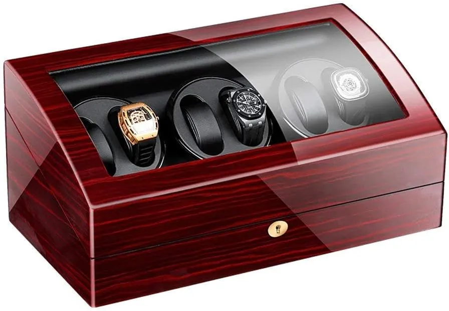 6 7 Storages,Watch Winder Box for Men,Women's Jewelry Box/Watch Box Watch Winder Display Watch Box Watch StorageG Watch delightful ember diverse prod Winders, Automatic Wood Watch Winder Display Box 
