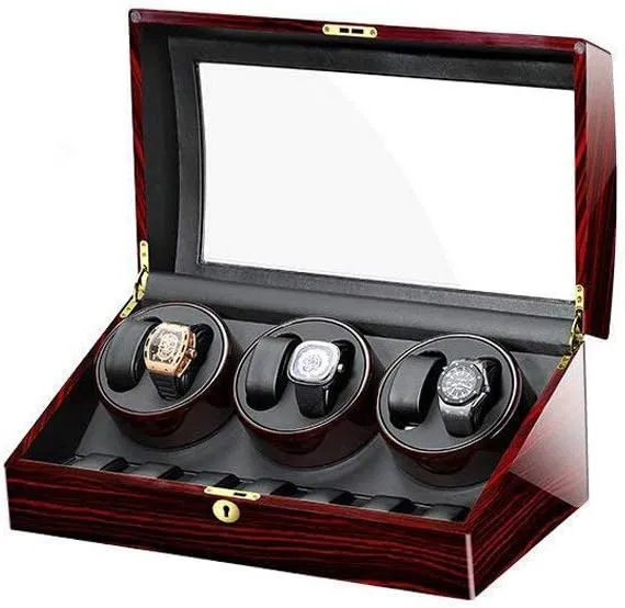 6 7 Storages,Watch Winder Box for Men,Women's Jewelry Box/Watch Box Watch Winder Display Watch Box Watch StorageG Watch delightful ember diverse prod Winders, Automatic Wood Watch Winder Display Box 