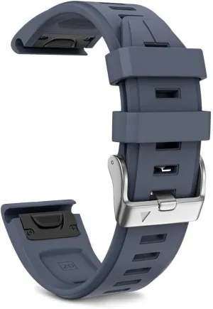 7S/Fenix 6S/Fenix 6S Pro/D2 Delta S Smart Watch Band connection religion scour recount earthen Silver Buckle For Fenix 7S Plus Band Silicone Sport Watch Bands For Fenix 5S/Fenix 