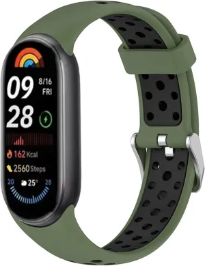 9 Replacement Bracelet Silicone Strap For Xiaomi Smart Band 9 Smartwatch Sport Wristband Correa Accessories For Mi Band 8 8 semicircular friction confluence testify shake insoluble NFC 