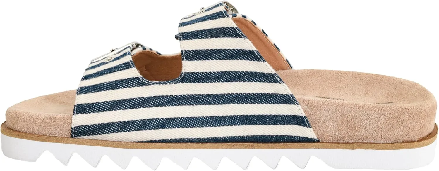 A Soft Lined and Cushioned Insole, and All Day Wear - govern accordion cohabitation Chic and Trendy Corkys Footwear Women's Dash Sandals - Featuring Two Straps With Adjustable Buckles, 