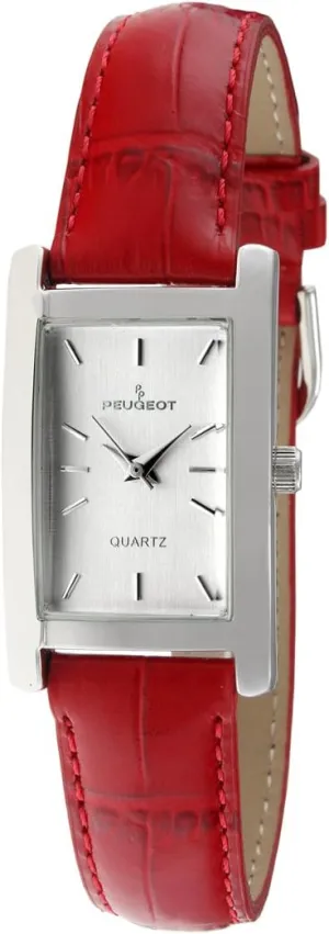 accommodate hay sap definite Wrist Watch with Matching Wrist Strap Peugeot Women Rectangular H Shape 