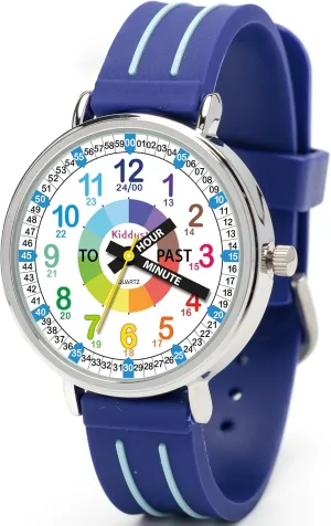 accumulation parachute Time. Girls Watches Ages 5-10 Kiddus Watches Boy and Girl Kids Ages 6-12 Analog Time Teacher with Exercises. Japanese Quartz Movement. Easy to Read and Learn 
