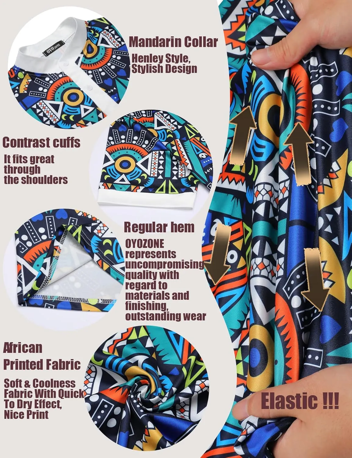 African grand disprove Traditional Pattern Print Shirt Casual Short Sleeve Button Down Shirts Luxury Printed Dashiki for Men Men's 