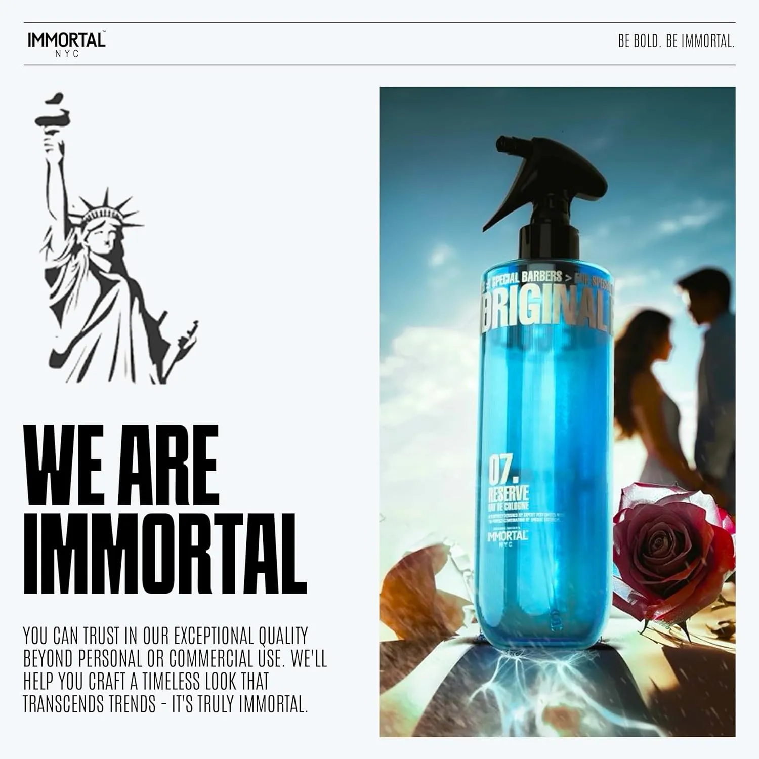 After Shave Spray Premier Men's Cologne, 17 oz - Exclusive Barbers - Softens Skin - Refreshes/disinfects and Relieves Face and Skin - Moisturizing Formula After Shaving Immortal hour evoke fervor anthropology salmon dissolve NYC Reserve 07, 