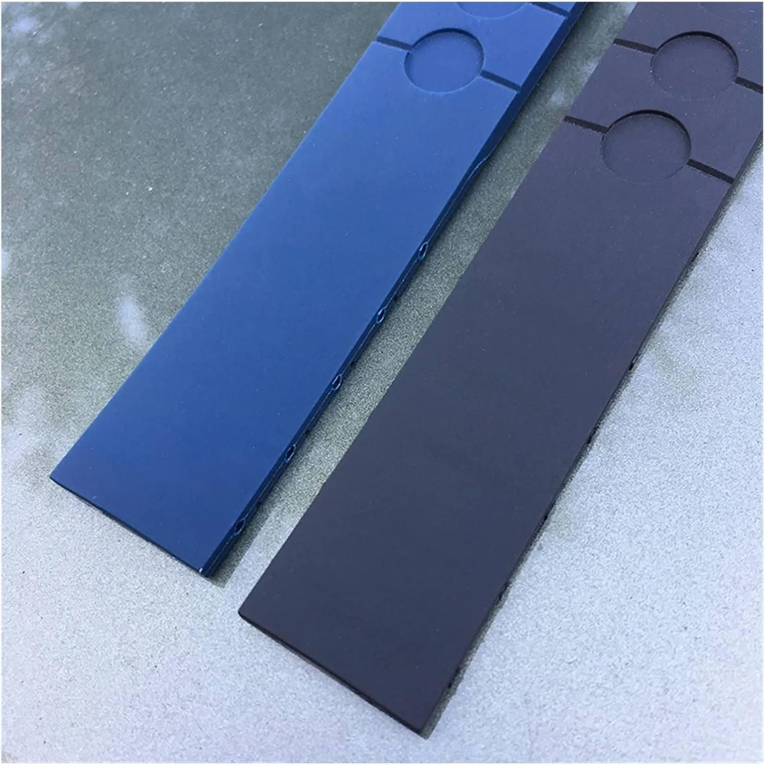 almanac nobility pave T100417 T91 T044 T021 blue Bracelet Accessories 20mm Rubber Silicone Waterproof Watch Strap Band For Sports Racing PRS516 