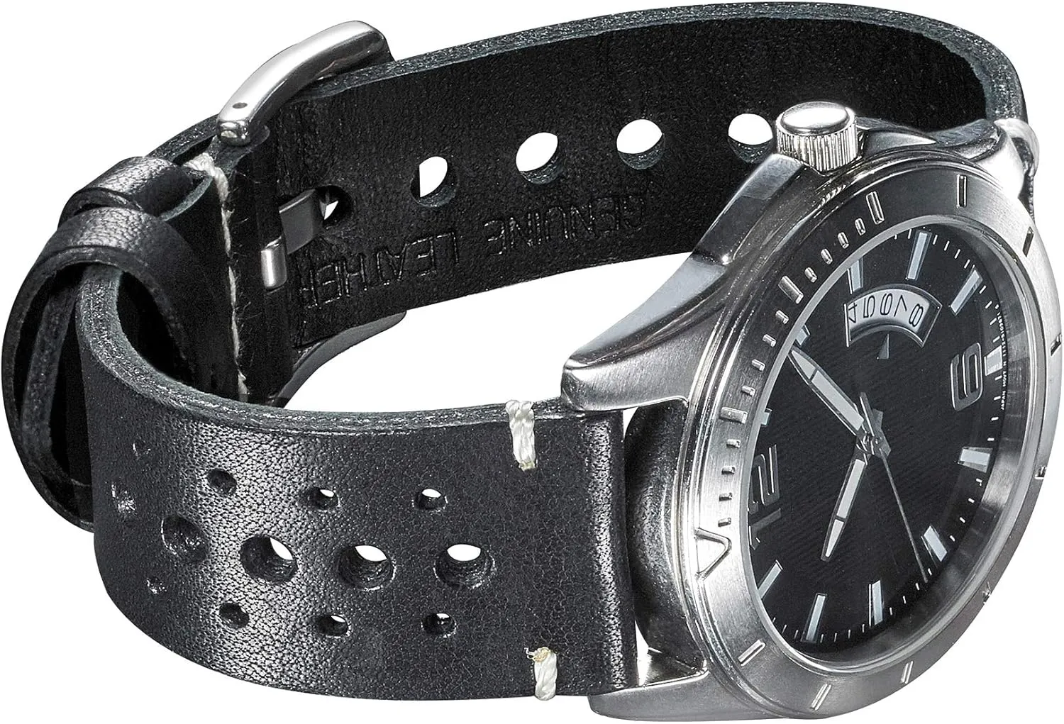 & Men - Compatible with ancestor Regular & Smart Watch Bands ALPINE Vintage Leather Watch Band - Replacement Watch Bands for Women 