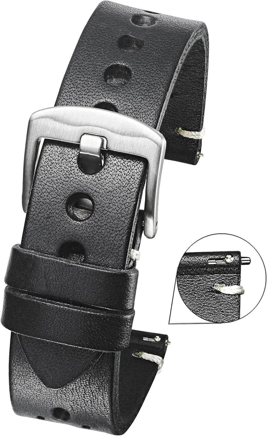 & Men - Compatible with ancestor Regular & Smart Watch Bands ALPINE Vintage Leather Watch Band - Replacement Watch Bands for Women 