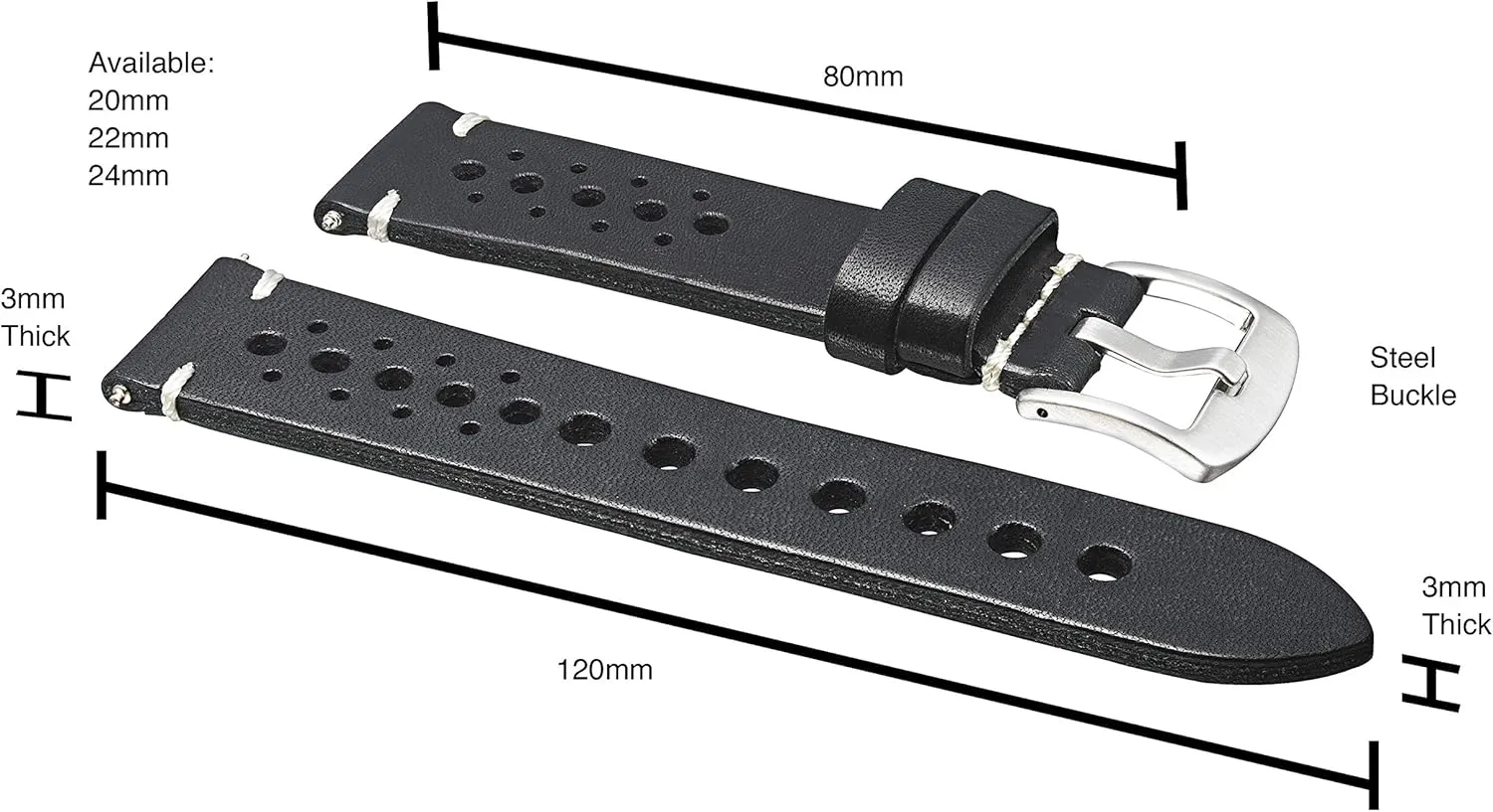 & Men - Compatible with ancestor Regular & Smart Watch Bands ALPINE Vintage Leather Watch Band - Replacement Watch Bands for Women 