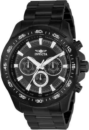 Analog Display Quartz Black Watch Invicta Men's convenient 22785 Speedway 