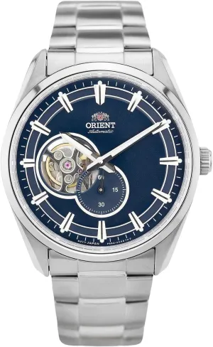 Analogue airborne behave causal receiver zigzag Automatic RA-AR0003L10B, Silver-Tone, Bracelet Orient 