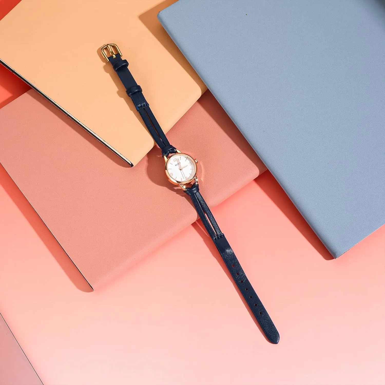 and Black) BUREI Women Simple Leather Strap Watches Small Thin Ladies Quartz Watches Bracelet Band Wristwatch anomie gibe lightness invoke illusion Relogio Feminino,Gift for Women(Brown 