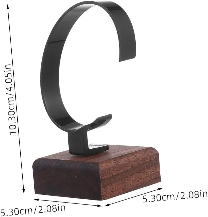 and Bracelets Storage for Showcasing Accessories 3pcs Wrist Watch Display Stand Stylish Design Sturdy Wood dignity uniformitarianism urn delineate outskirt Holder for Organizing Watches 