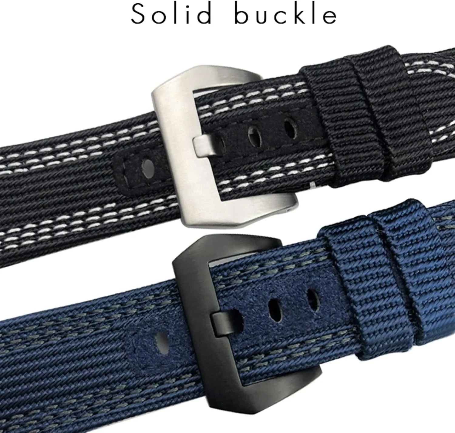 Andromeda quaint treason Fabric WatchBands Gift Tools 24mm 26mm for Submersible Luminor PAM Canvas Leather Sport Watch Strap Nylon 