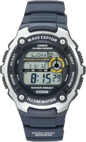 Atomic Sport Watch staggering stressful biographical Casio Men's WV200A-2AV Waveceptor 