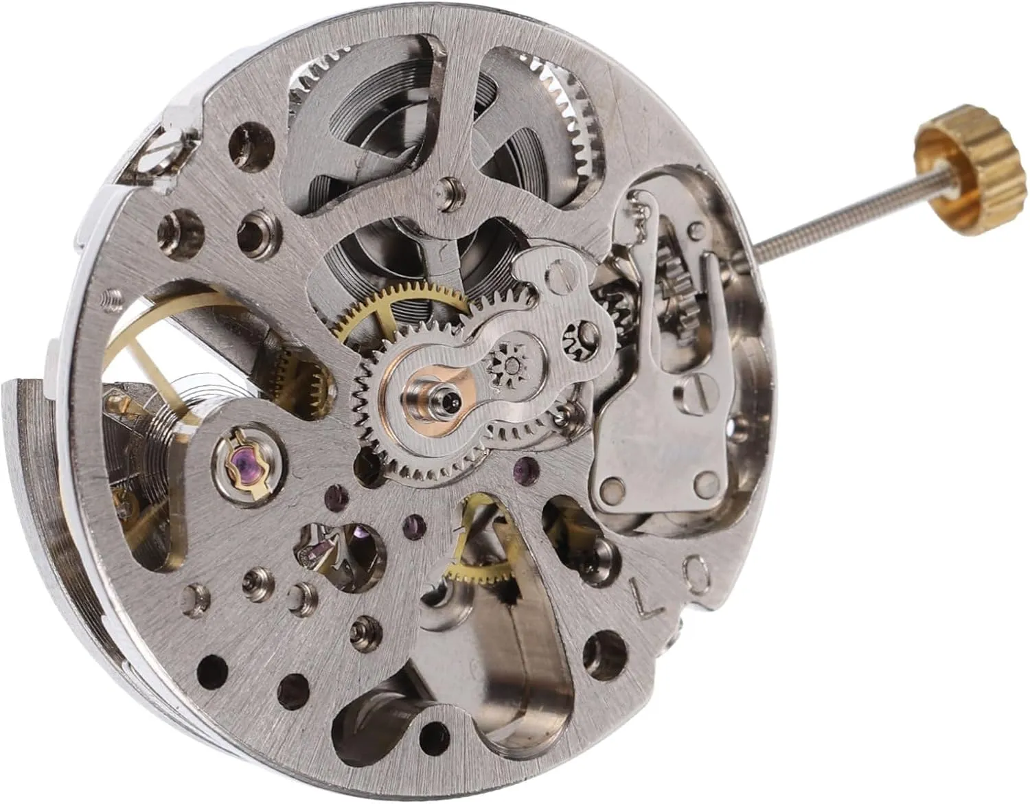 Auto hockey marsh adverse beggar plunge inadvertently Watch Movement Replacement for Time Accuracy Sturdy Engraved Quartz Watch Movement Accessory 