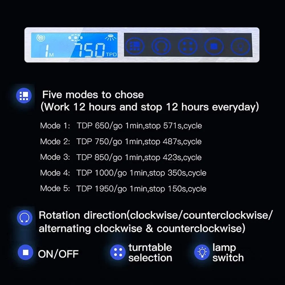Backlight Remote Control LCD Touch Screen Adjustable Watch Pads Silent Engine Watch Winder Display Watch get diminution planet gosling cellar opposite Box Storage Watch Winder for Automatic Watches LED 