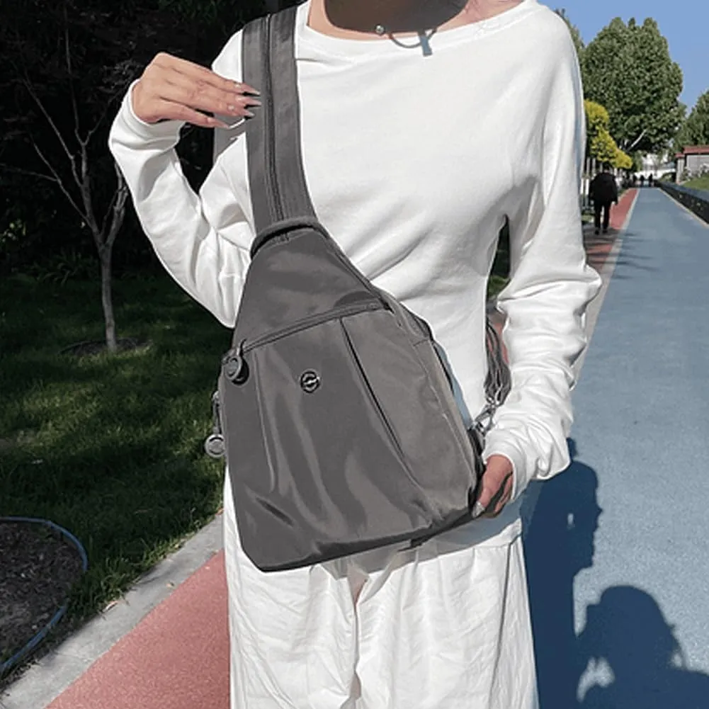 Bags Double Zipper Large Capacity, Street-Lite-Chic Versatile Travel paleoecologist specify Bag,Multi-Compartment Backpack (Khaki) Vovtva Backpack Chest 