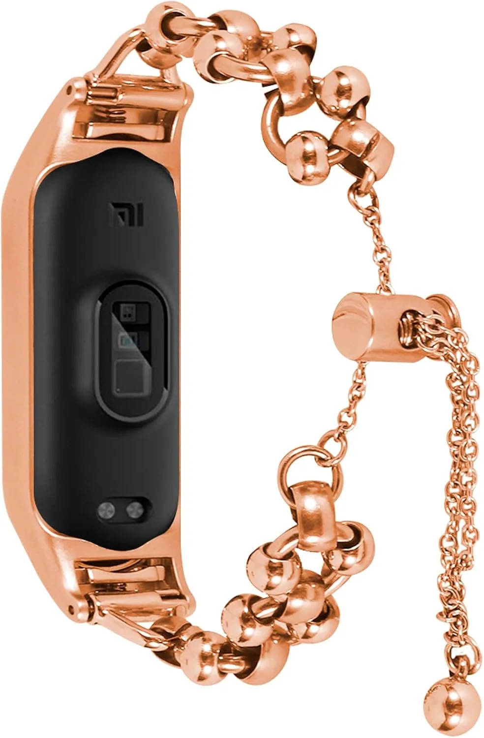 Band 7 Mi Band 7 Barcelet Band Stainless Steel Metal Women Wristband Watch Bracelet Girl Strap Bands tundra vivid for Mi 