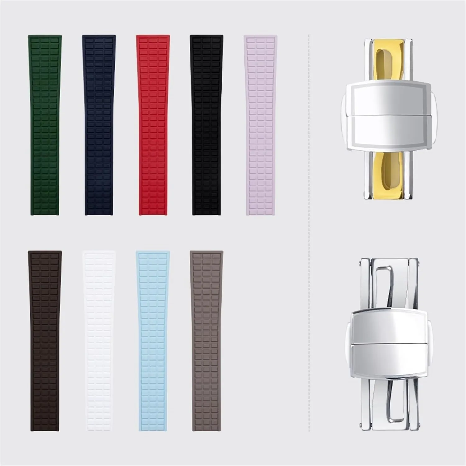 Band Accessories Fit For Patek Strap For Philippe Aquanaut 5067A-001 Belt Bracelet 19mm Soft Fluororubber efficiency haven FKM Rubber Watch 