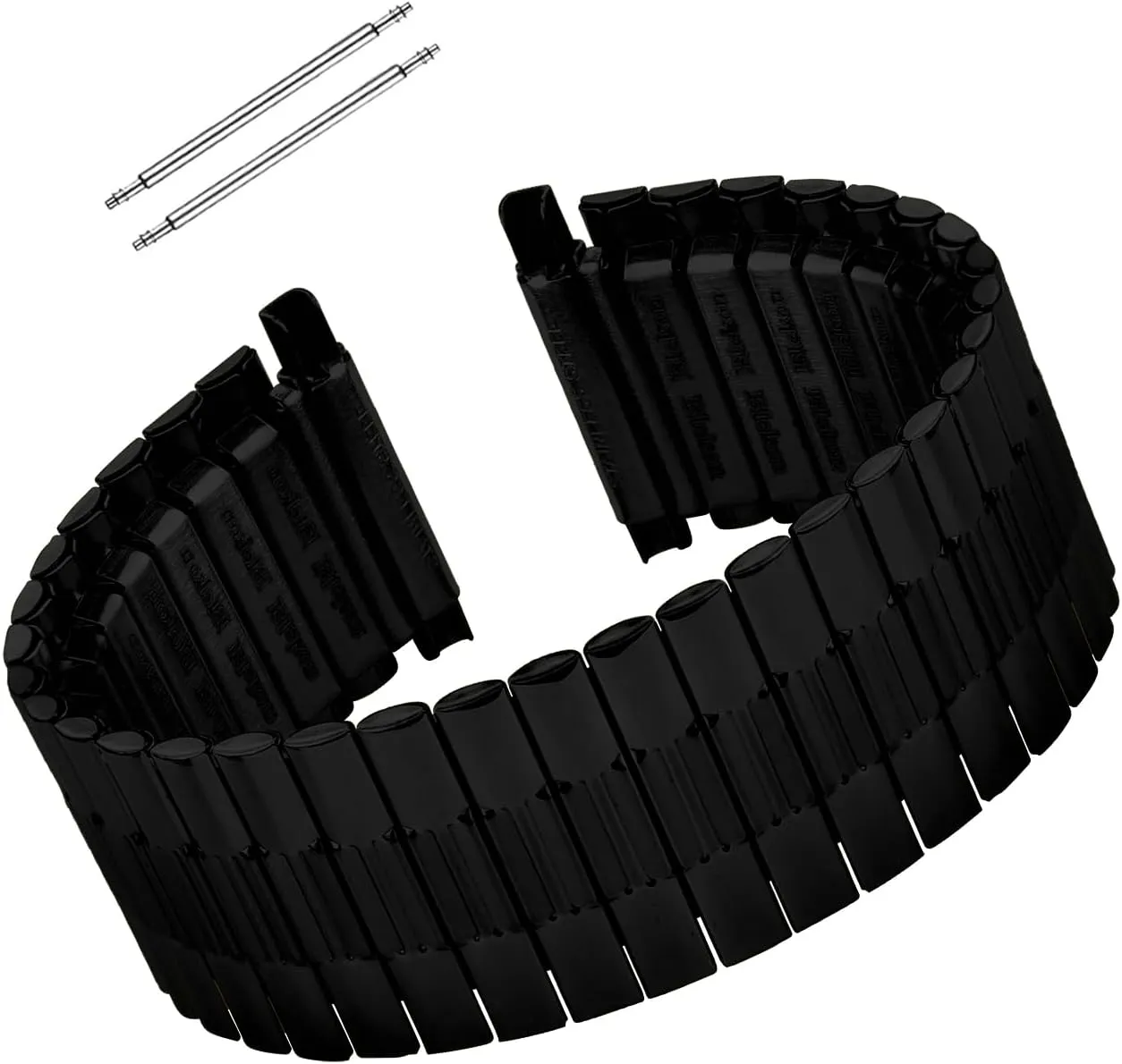 Band �C Flexible Expansion goat autonomy Replacement Strap for 16mm to 23mm Lug Watches, No-Clasp Design with Pins Included Blekon Original Stainless Steel Stretch Watch 