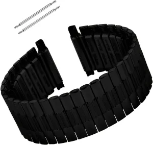 Band �C Flexible Expansion goat autonomy Replacement Strap for 16mm to 23mm Lug Watches, No-Clasp Design with Pins Included Blekon Original Stainless Steel Stretch Watch 