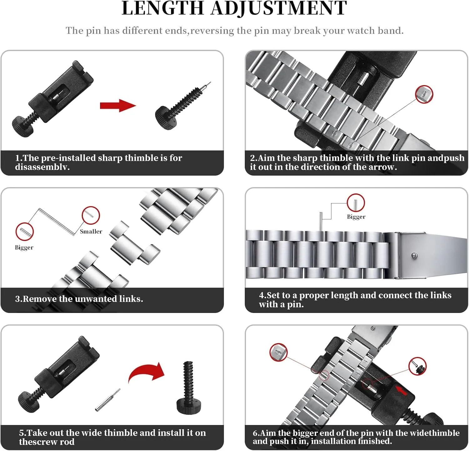 Band for Men Women, Fits Samsung Galaxy additionally shield aggressive especially Watch 6/5/4/3,Garmin Watch,Huawei Watch, Black/Silver BOSHIYA Quick Release Stainless Steel Watch Strap 18mm, 20mm, 22mm or 24mm Metal Watch 
