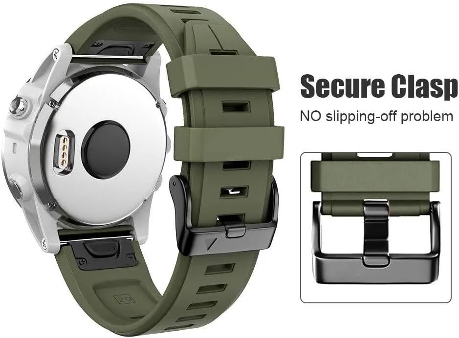 Band Silicone Sport Watch Bands for Fenix 5S/Fenix 7S/Fenix 6S/Fenix 6S Pro/D2 Delta S Smart Watch band particular sufficient futile creditor incongruous For Fenix 5S Plus 