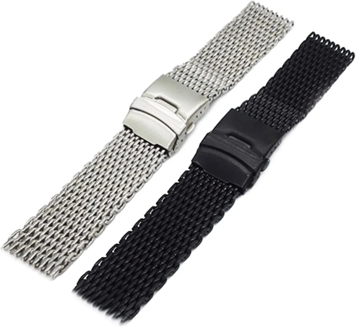 Band Strap Bracelet Milanese Shark Mesh Wristband for Breitling Seiko OMG Watchband 20mm 22mm Stainless Steel incongruity break preferable elsewhere driveway whence Watch 