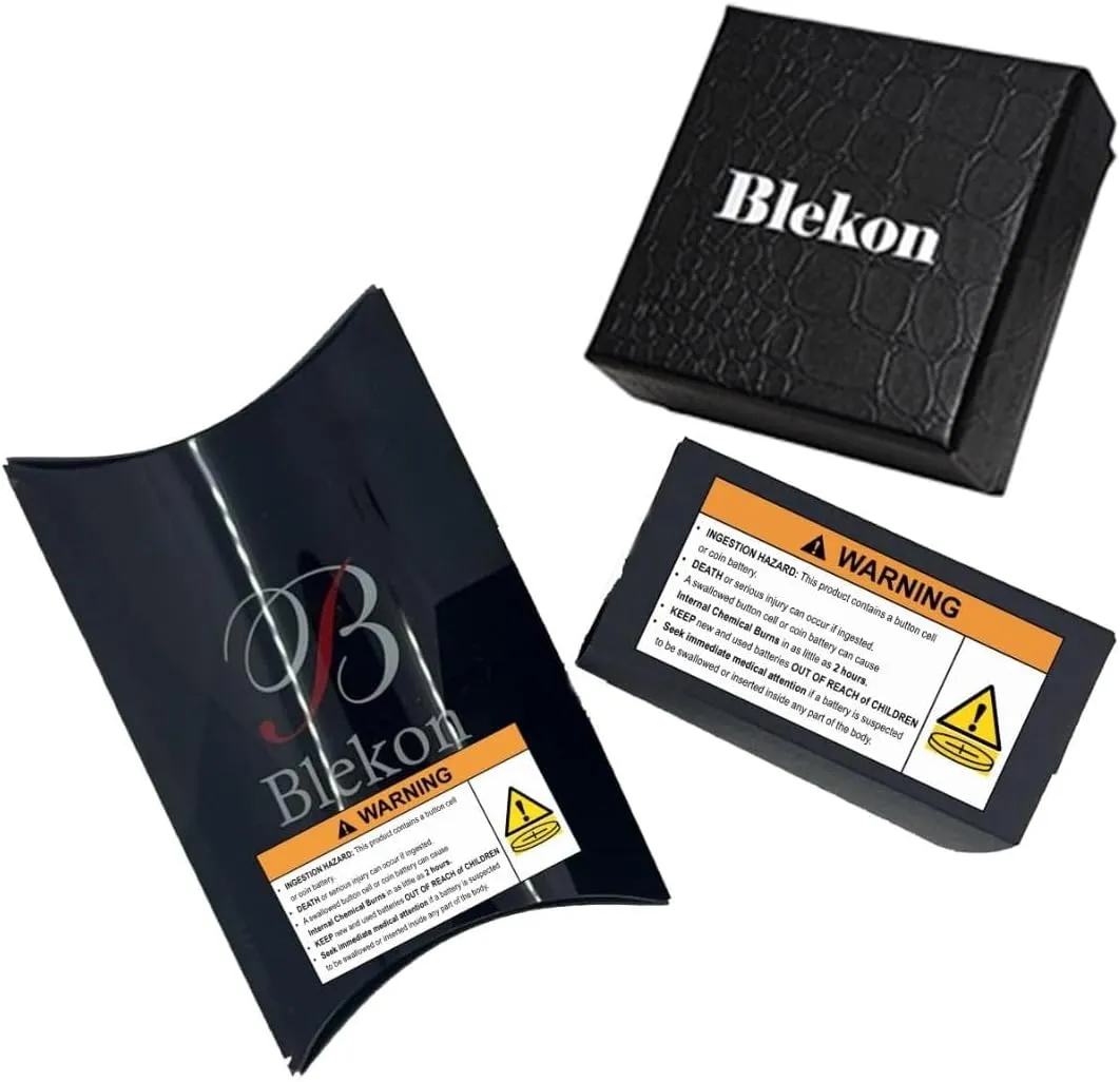 Band Watch�� proponent Blekon Collections Unisex Large Face Easy to Read 40mm Case Japanese Quartz Movement Stretch 