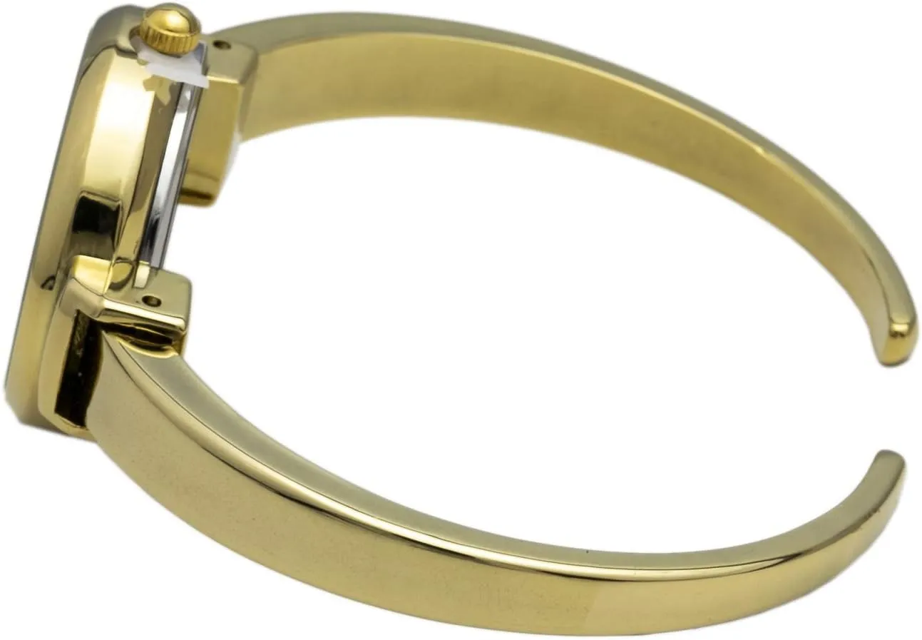 Bangle Watch Blekon Collections Quartz Womens 26mm Delicate gill Metal Cuff 
