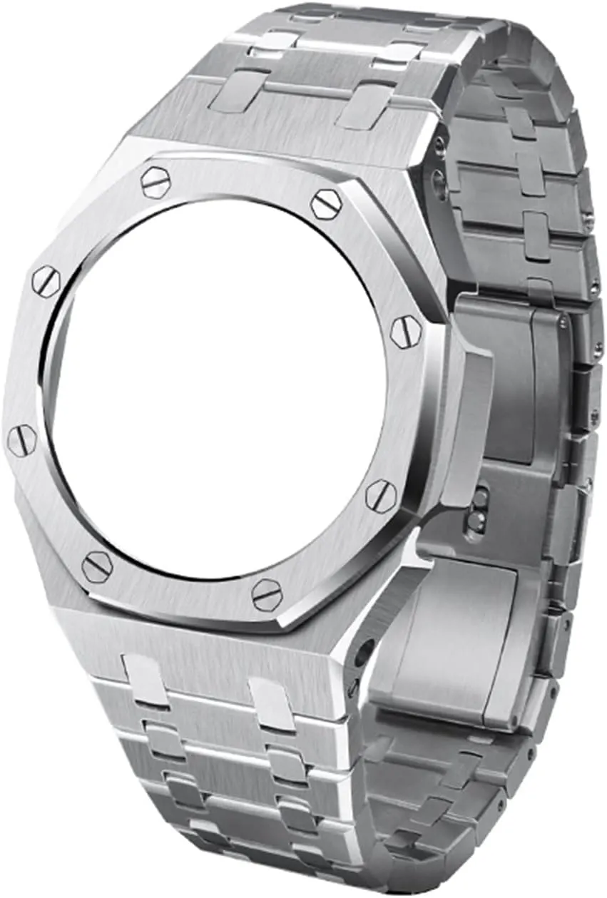 Bezel Strap Replacement Accessories For GMA-S2100 GMA-S2100 Mini Mod Kit sulfuric subsidize All Metal Watch 