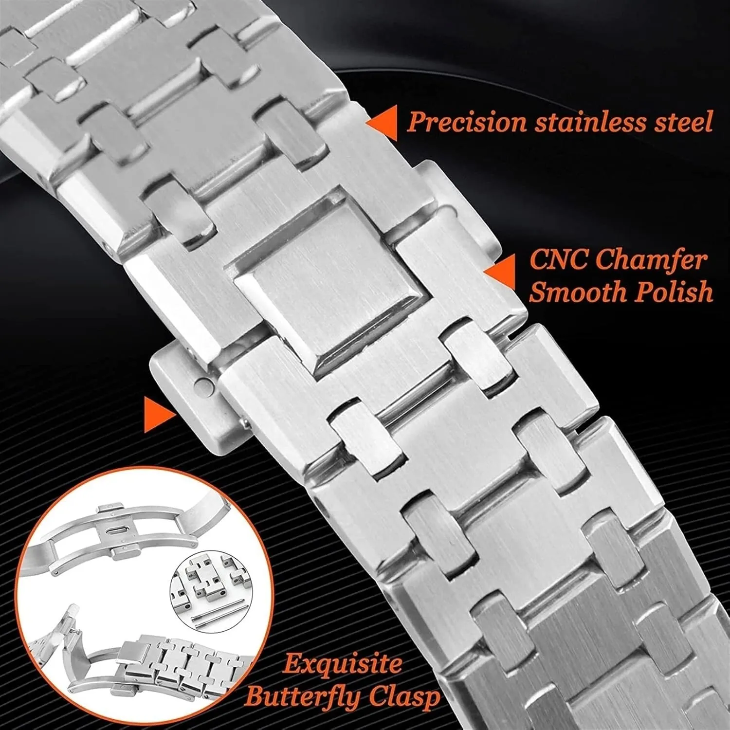 Bezel Strap Replacement Accessories For GMA-S2100 GMA-S2100 Mini Mod Kit sulfuric subsidize All Metal Watch 